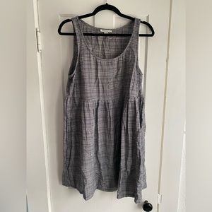 AE plaid mini babydoll dress